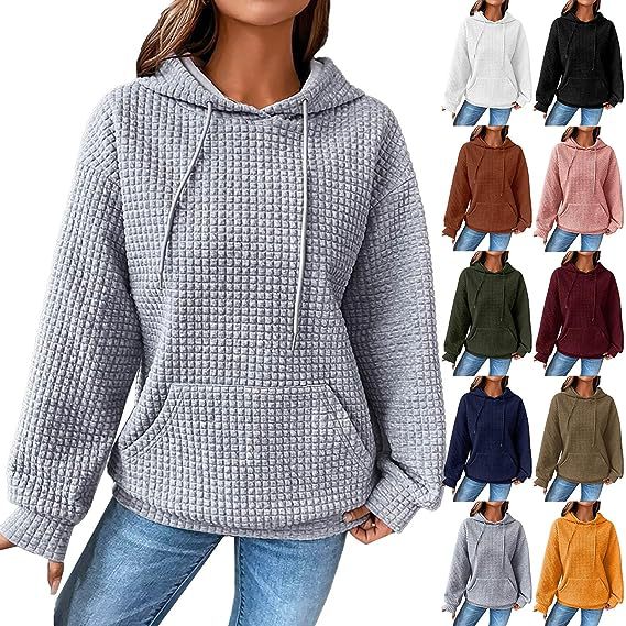 Loose Casual Solid Color Long-sleeved Sweater